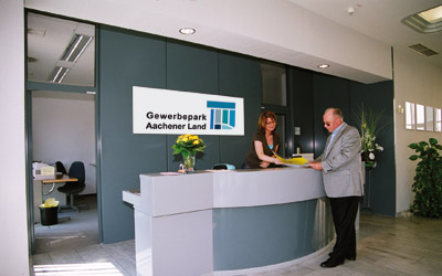 Luftaufnahme Gewerbegebiet Aachener Land